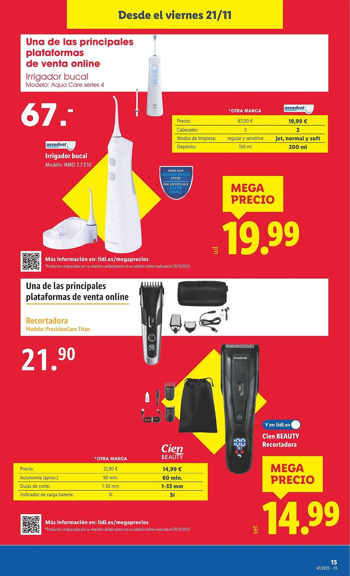 Catálogo de Catálogo Lidl 17 de noviembre al 23 de noviembre 2025 - Página 29