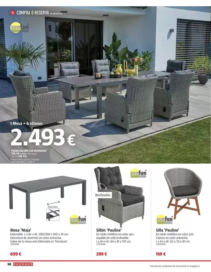 Catálogo de VERANO. Jardín, terraza, balcón.  26 de marzo al 20 de abril 2025 - Página 58