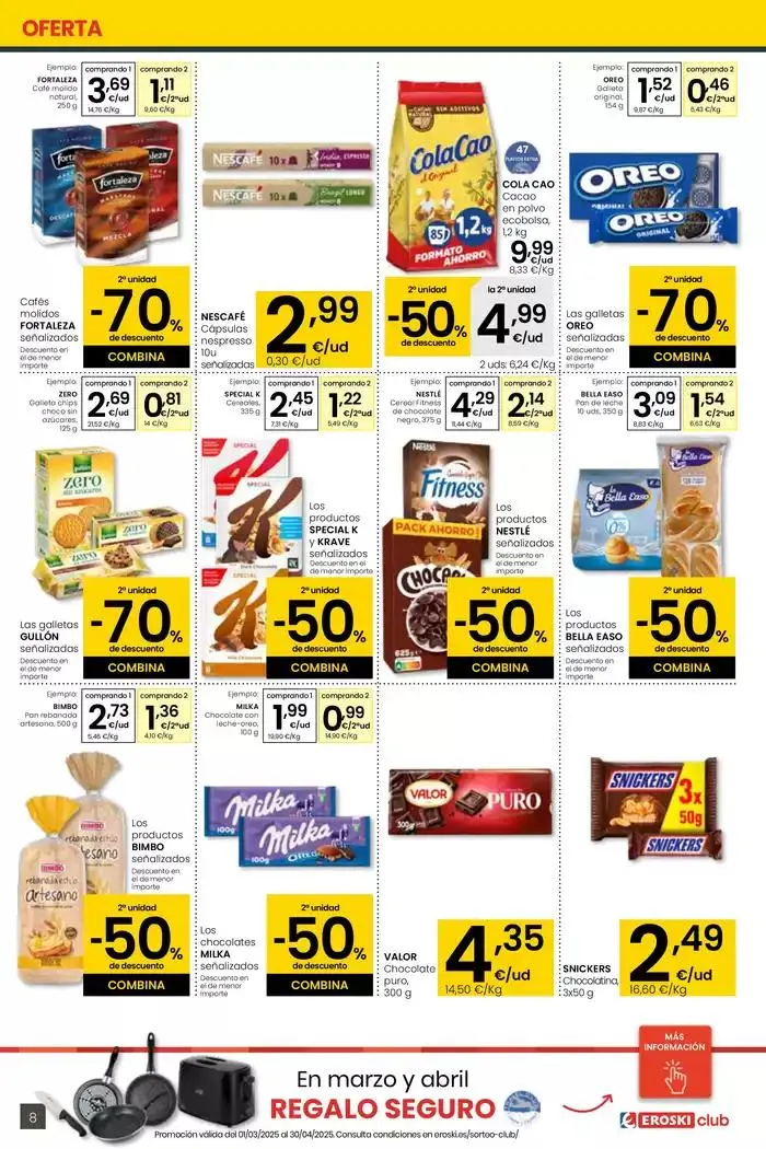 Catálogo de Precio más bajo EROSKI CITY 27 de marzo al 8 de abril 2025 - Página 8