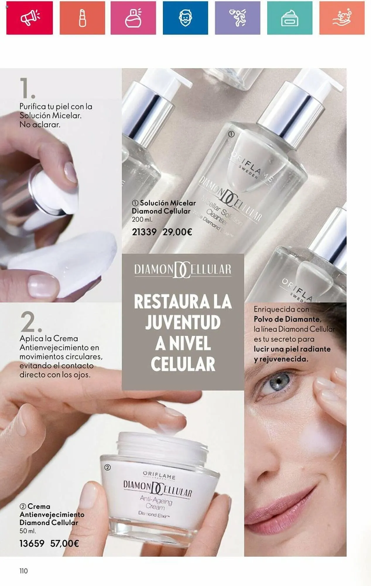 Catálogo de Folleto Oriflame 7 de mayo al 27 de mayo 2024 - Página 110