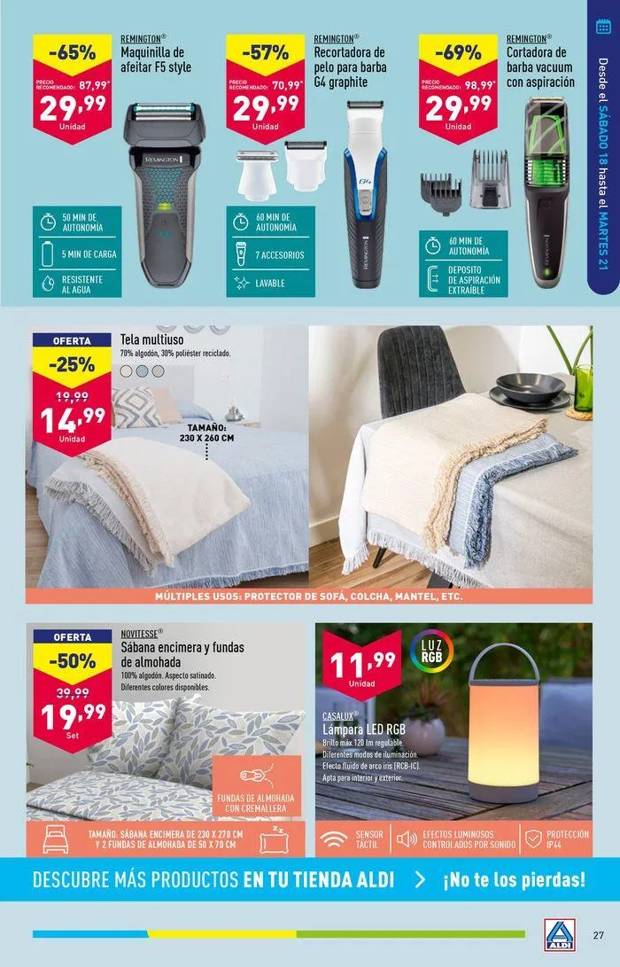 Catálogo de Folleto apertura Aldi 15 de mayo al 21 de mayo 2024 - Página 27