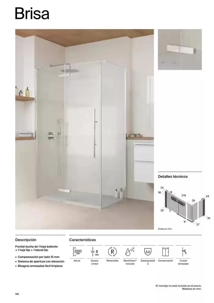 Catálogo de Mamparas de Baño 9 de enero al 31 de diciembre 2025 - Página 116