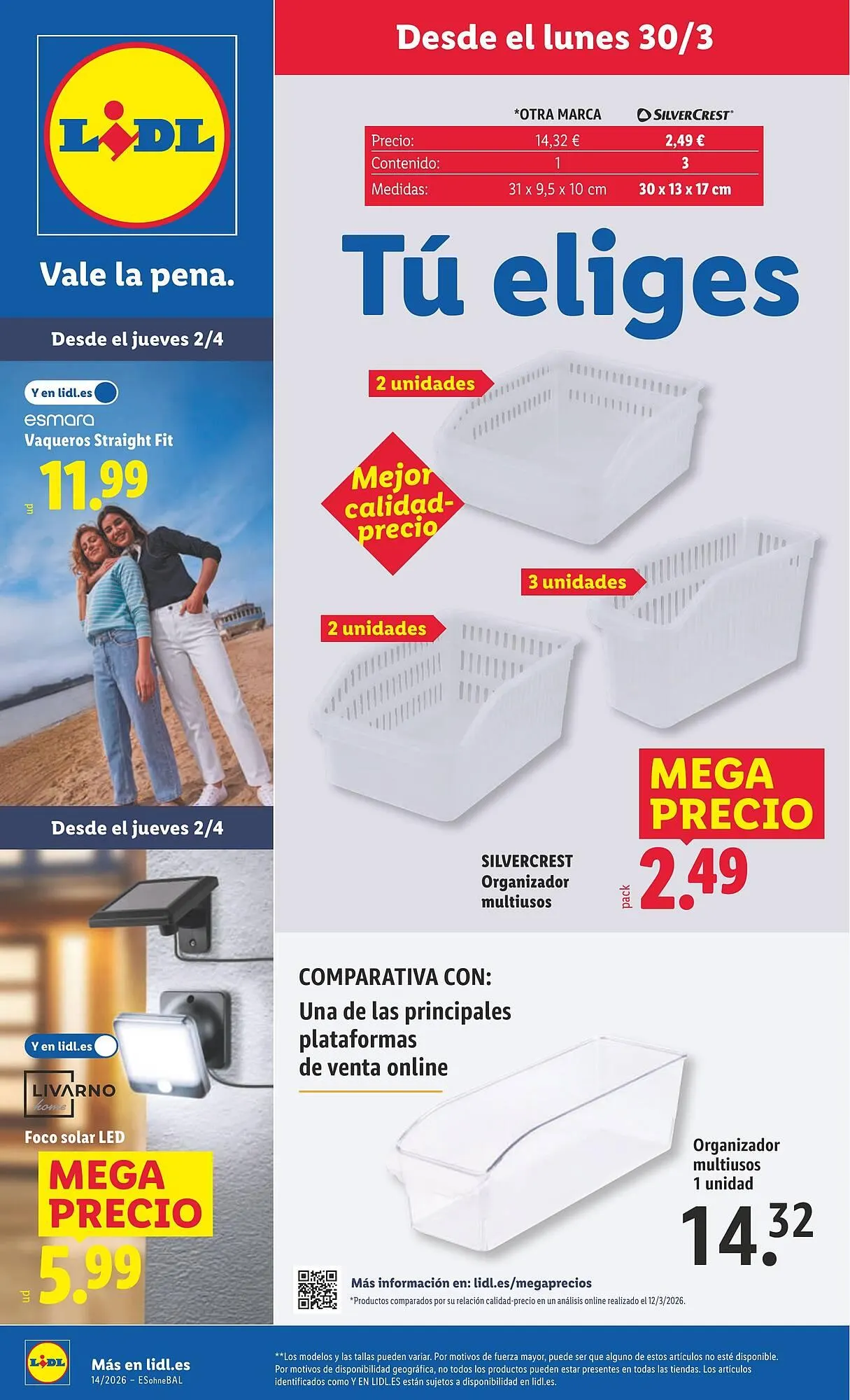 Catálogo de Catálogo Lidl 30 de marzo al 6 de abril 2026 - Página 1