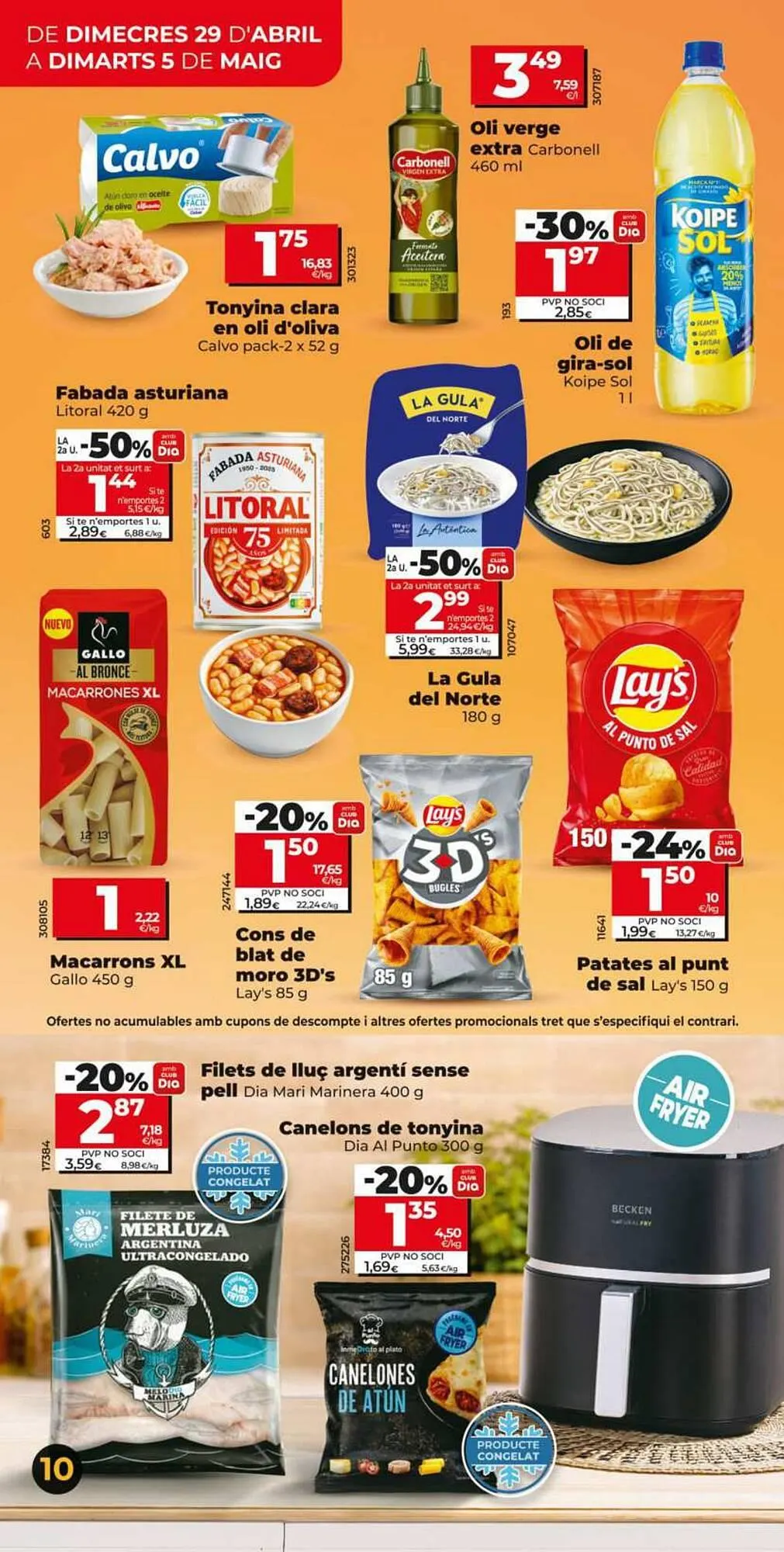Catálogo de Catálogo Maxi Dia 29 de abril al 5 de mayo 2026 - Página 10