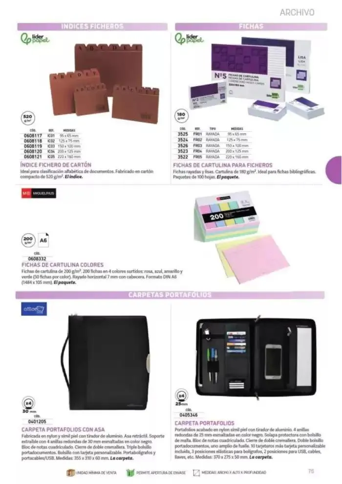 Catálogo de CATÁLOGO 2025 ESENCIAL OFICINA 22 de mayo al 31 de diciembre 2025 - Página 77