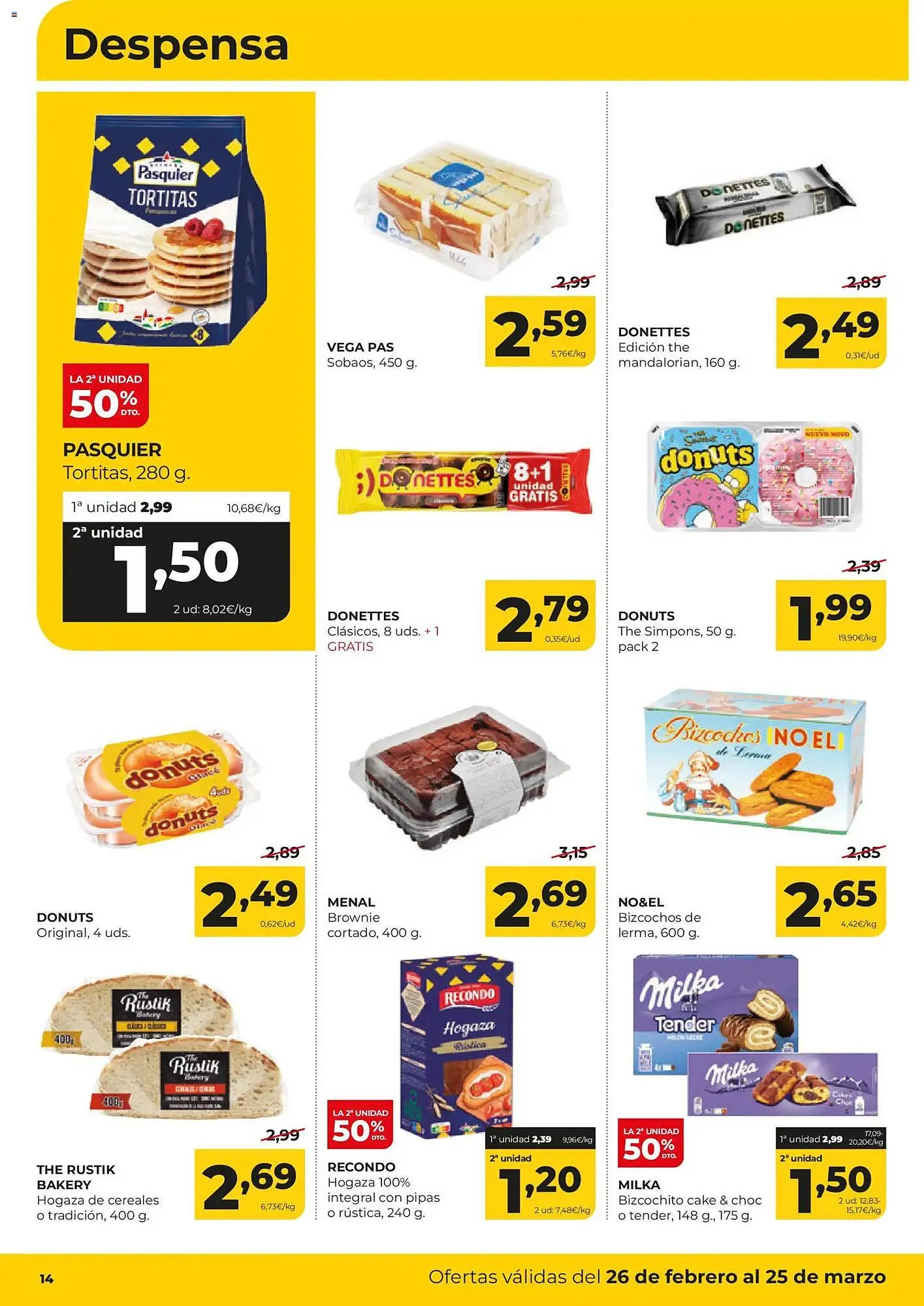 Catálogo de Folleto Alimerka 26 de febrero al 25 de marzo 2026 - Página 14