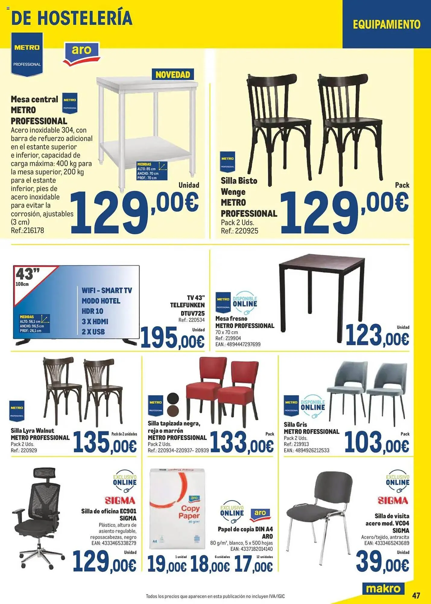 Catálogo de Folleto Makro 1 de septiembre al 5 de octubre 2025 - Página 47