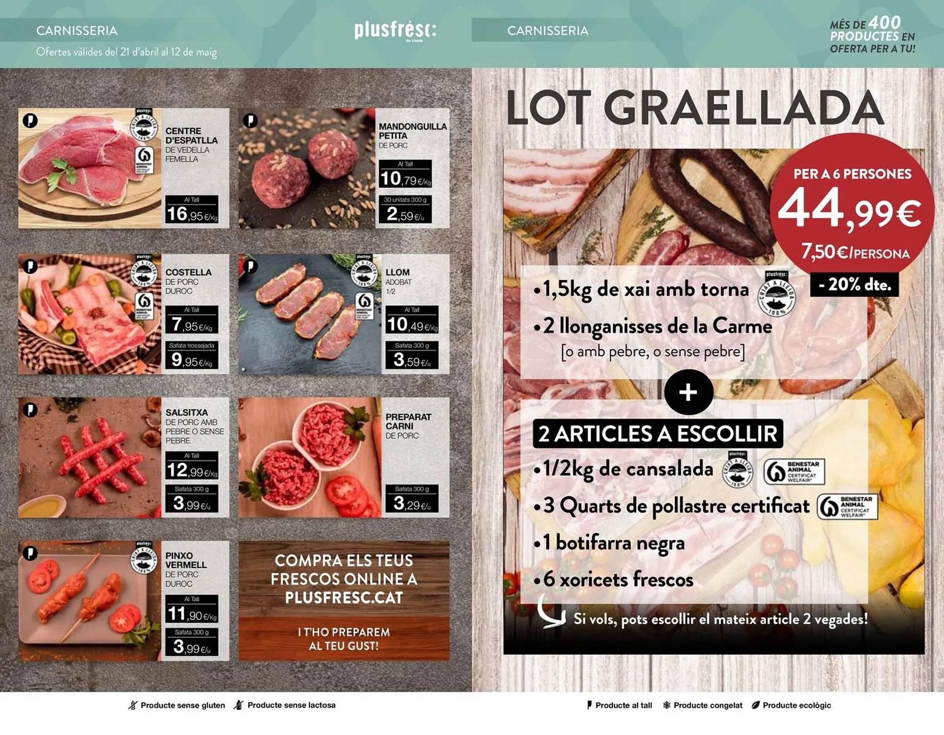 Catálogo de Folleto Plusfresc 21 de abril al 12 de mayo 2026 - Página 13