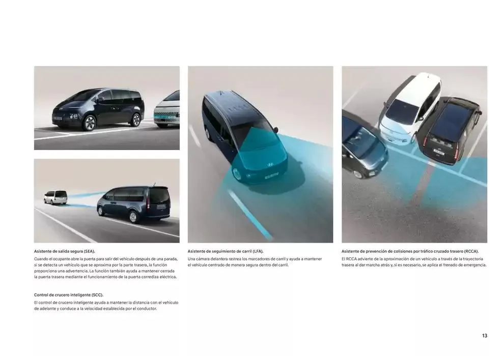 Catálogo de Hyundai - STARIA Híbrido eléctrico 23 de enero al 23 de enero 2026 - Página 13
