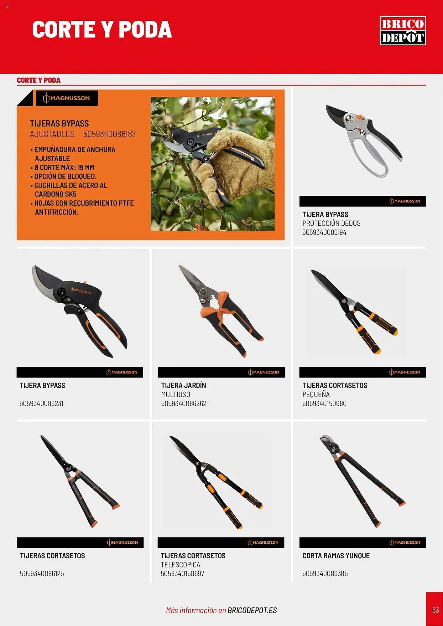 Catálogo de Catálogo Brico Depôt 2 de abril al 31 de marzo 2027 - Página 63