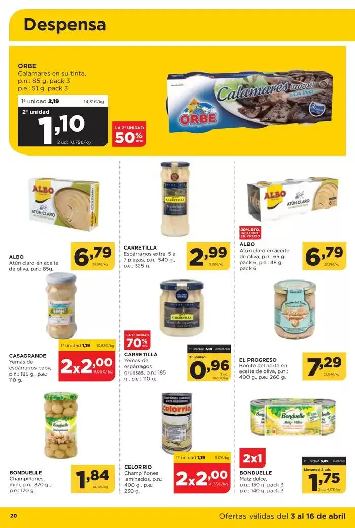 Catálogo de Quincenal del 3 al 16 de abril Asturias 3 de abril al 16 de abril 2025 - Página 20