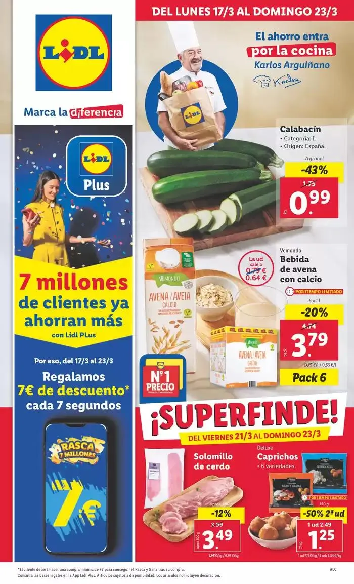 Catálogo de № 1 PRECIO - Ofertas válidas del 17/03 al 23/03 17 de marzo al 23 de marzo 2025 - Página 1
