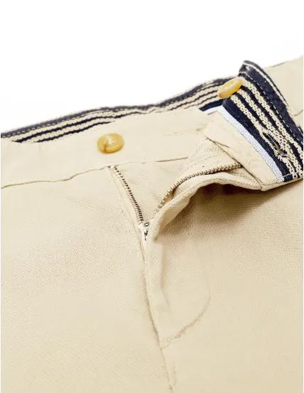 Pantalón canvas Crudo