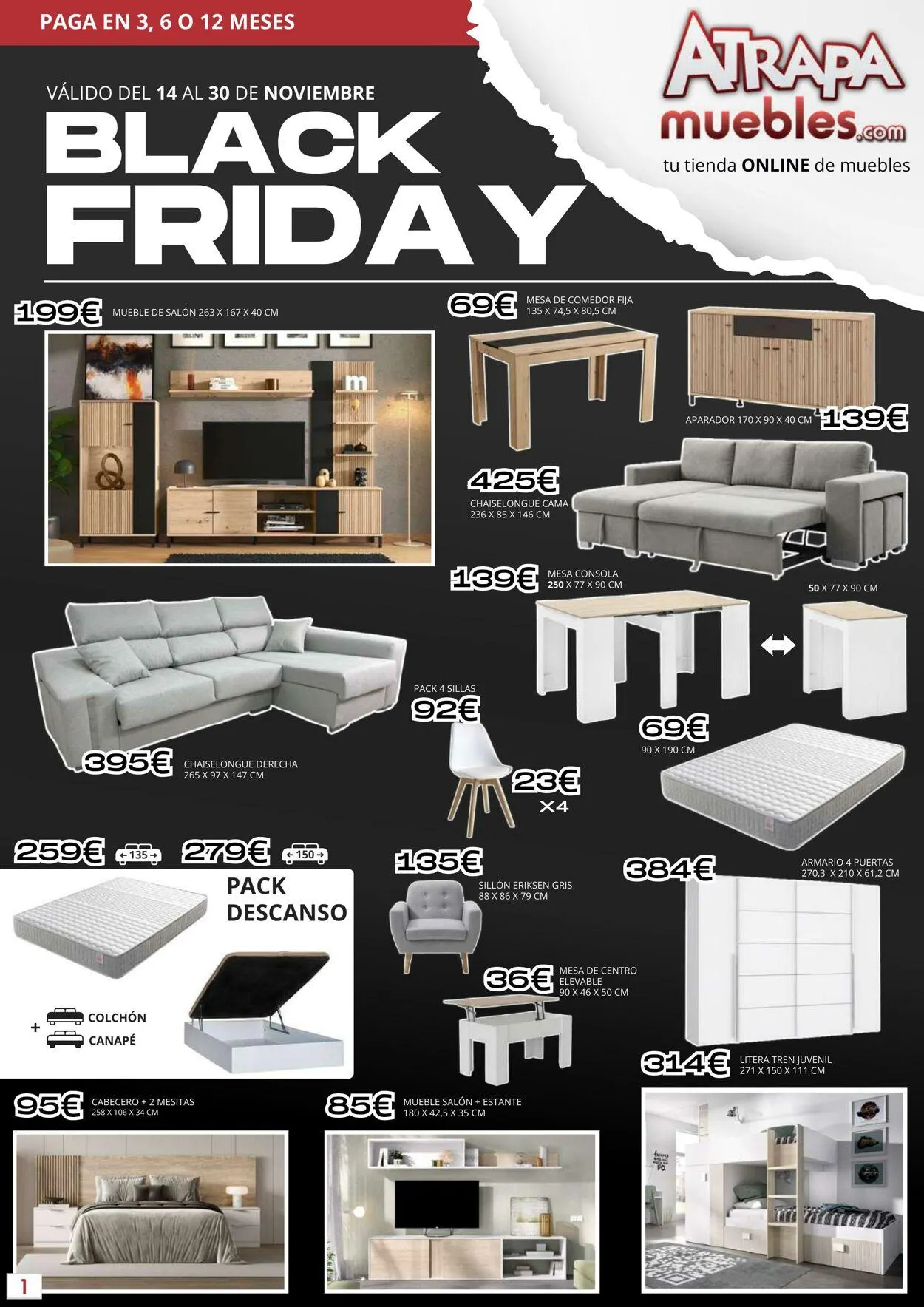 Catálogo de Atrapamuebles Oferta actual 15 de diciembre al 29 de diciembre 2025 - Página 1