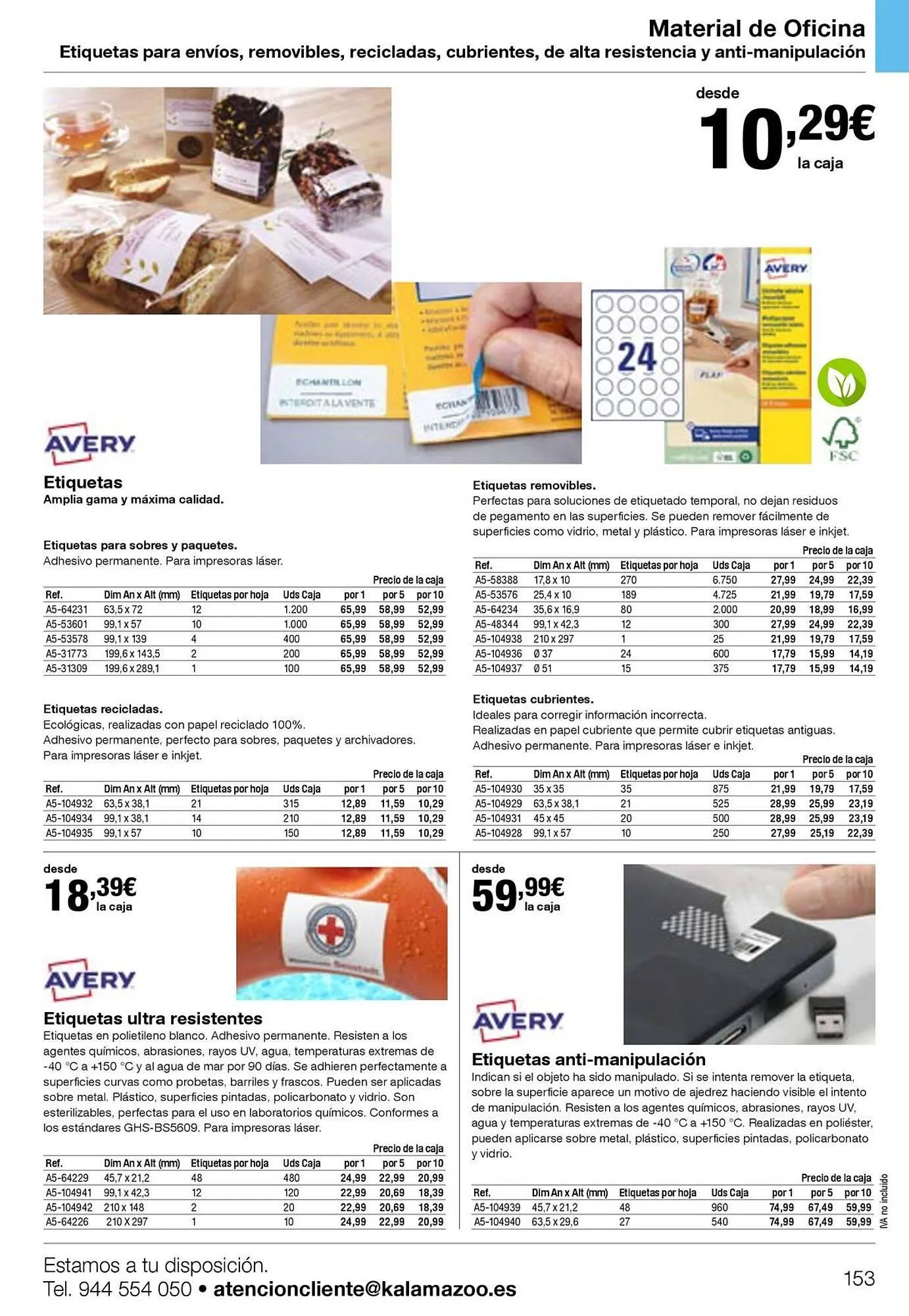 Catálogo de Folleto Staples Kalamazoo 19 de enero al 31 de diciembre 2026 - Página 153