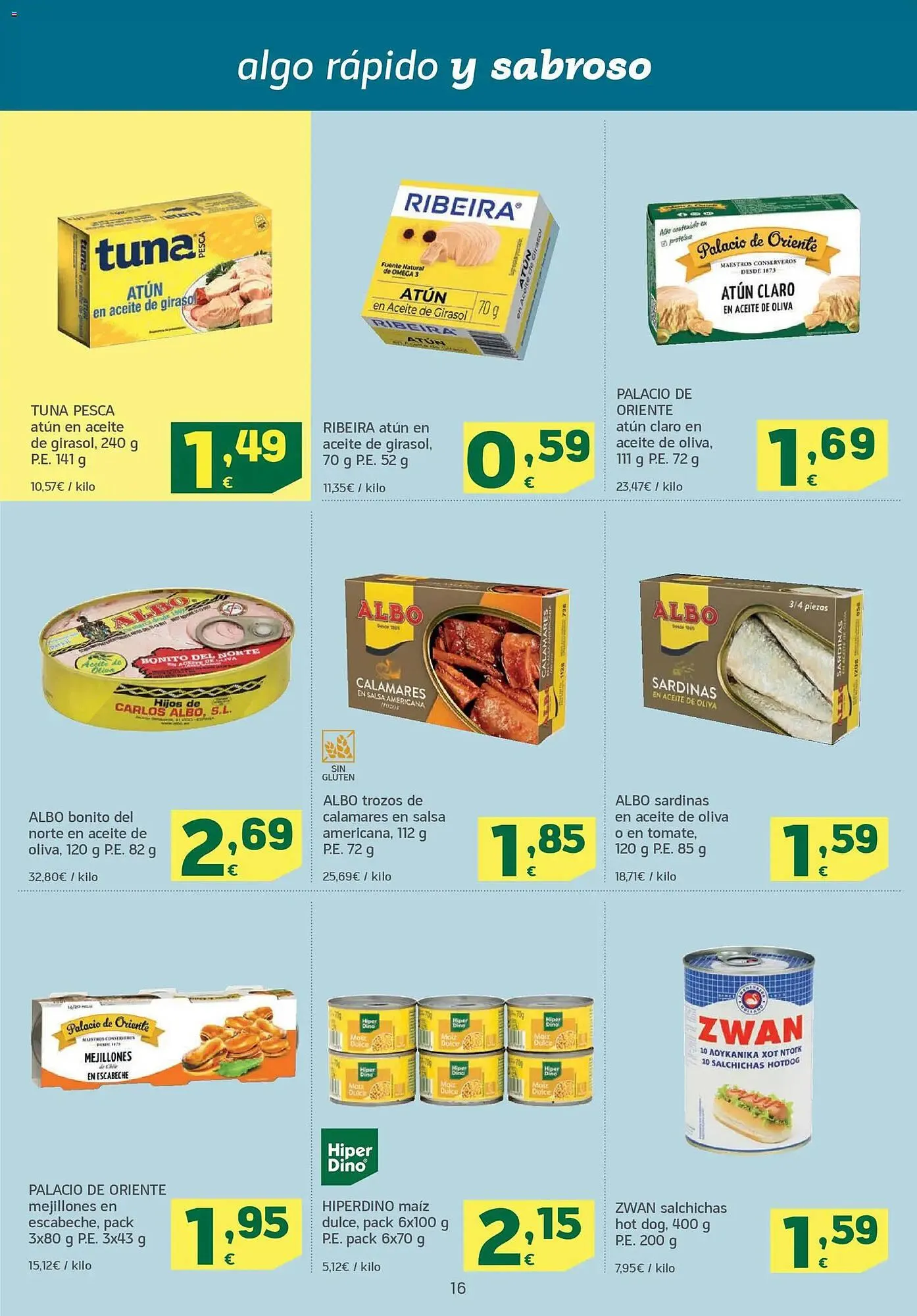 Catálogo de Folleto HiperDino 11 de noviembre al 24 de noviembre 2025 - Página 16