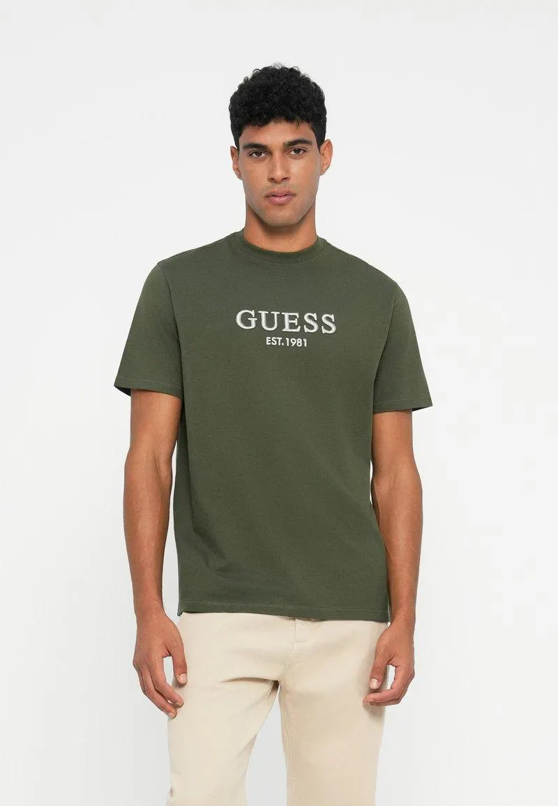 LOGO TEE - Camiseta estampada - green depths