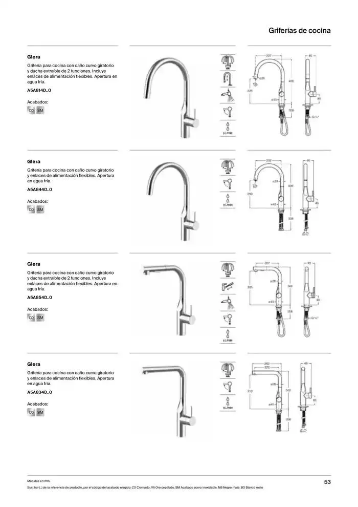 Catálogo de Fregaderos y grifería para cocina 9 de enero al 31 de diciembre 2025 - Página 55