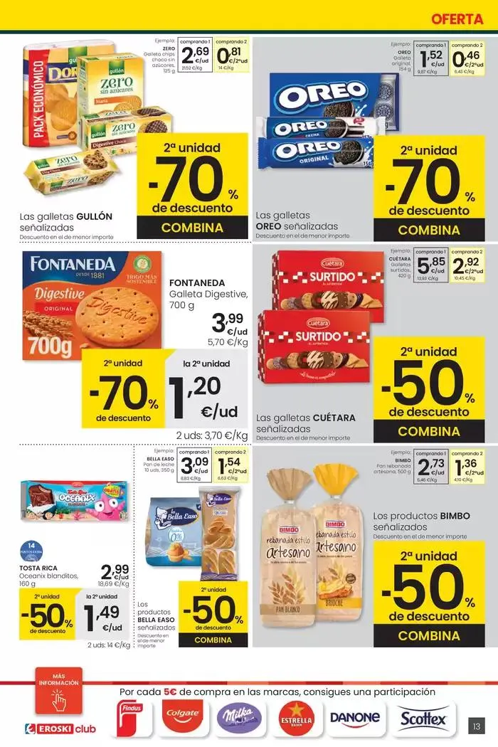 Catálogo de Precio más bajo EROSKI CENTER 27 de marzo al 8 de abril 2025 - Página 13