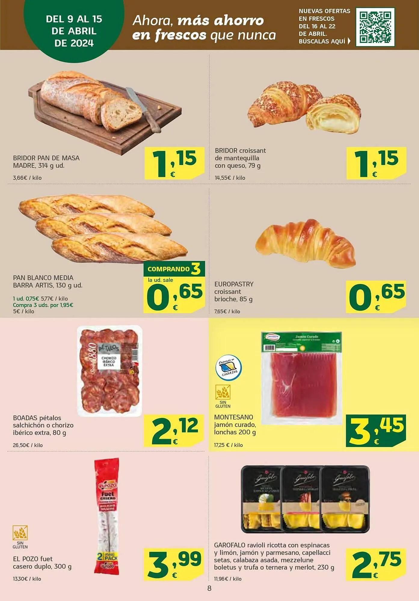 Catálogo de Folleto HiperDino 9 de abril al 22 de abril 2024 - Página 8