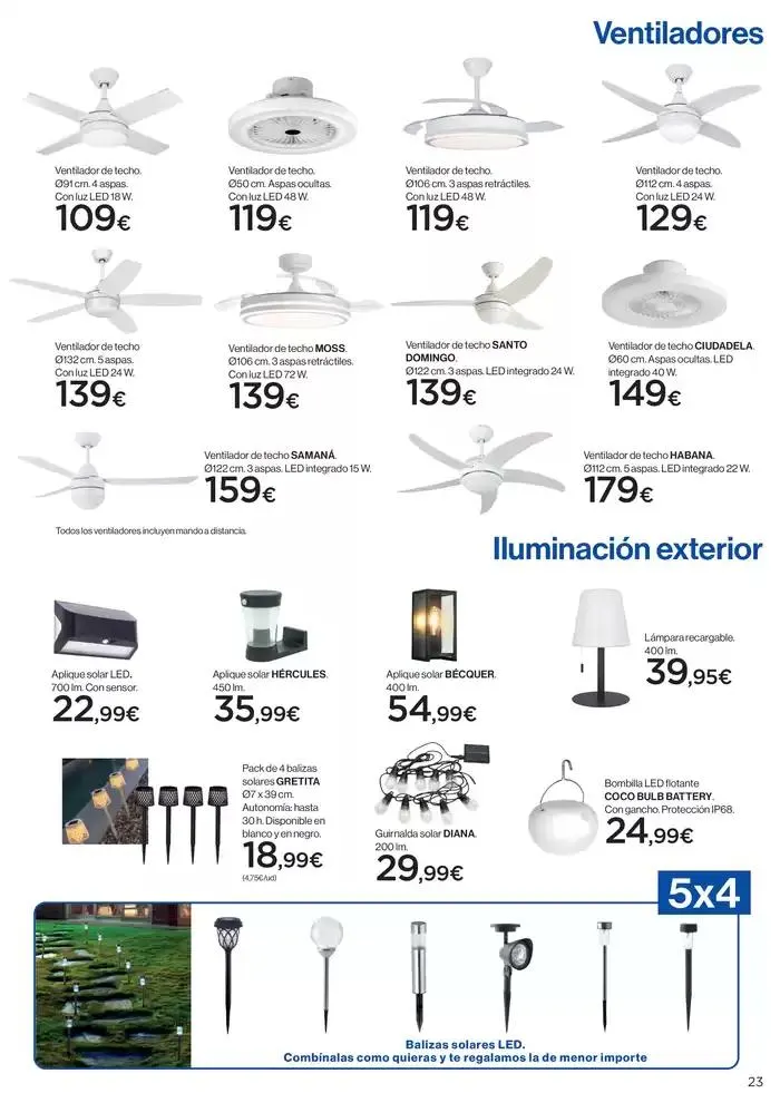 Catálogo de Terraza y Jardín 9 de abril al 4 de mayo 2025 - Página 23