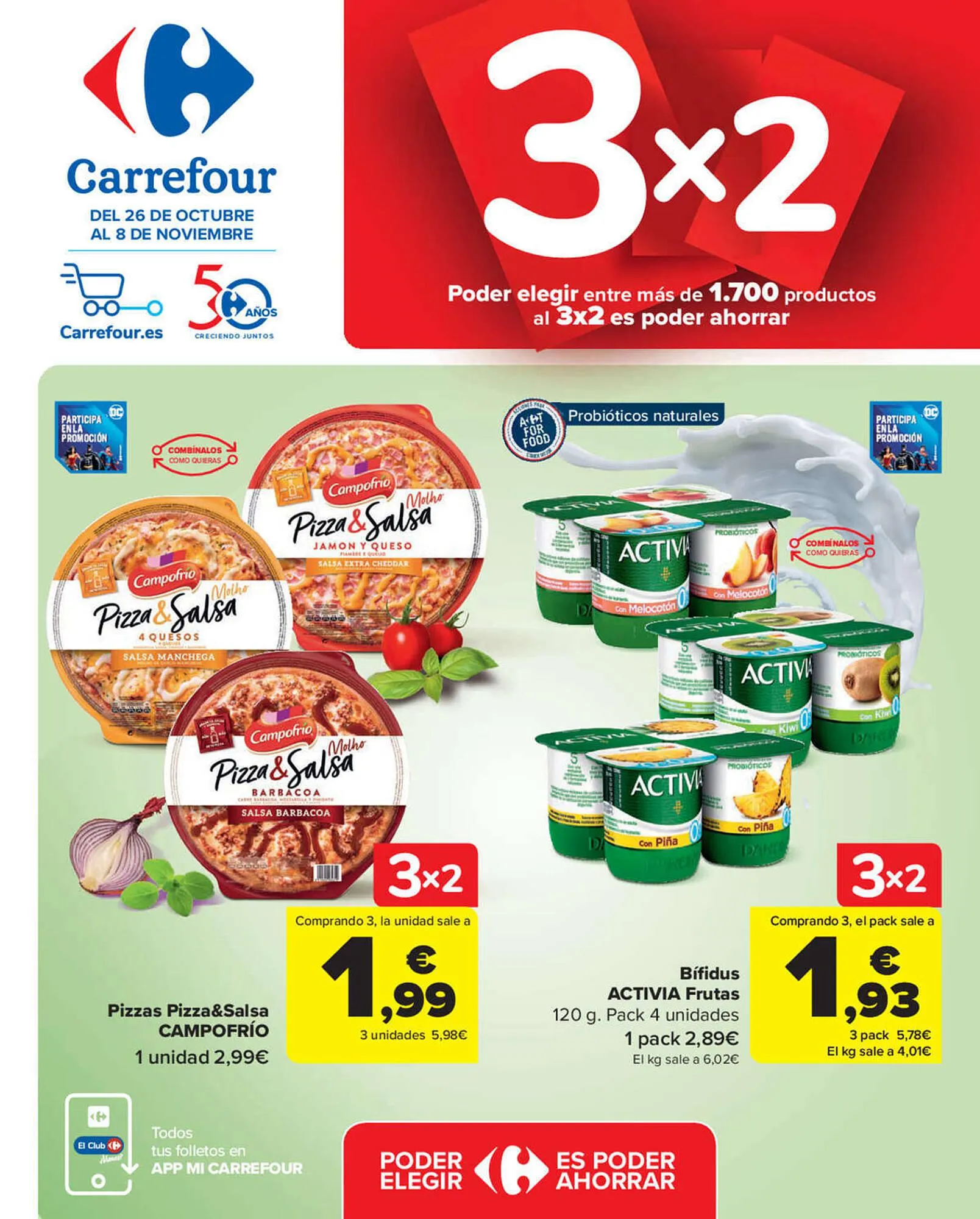 Catálogo de Folleto Carrefour 26 de octubre al 8 de noviembre 2023 - Página 1
