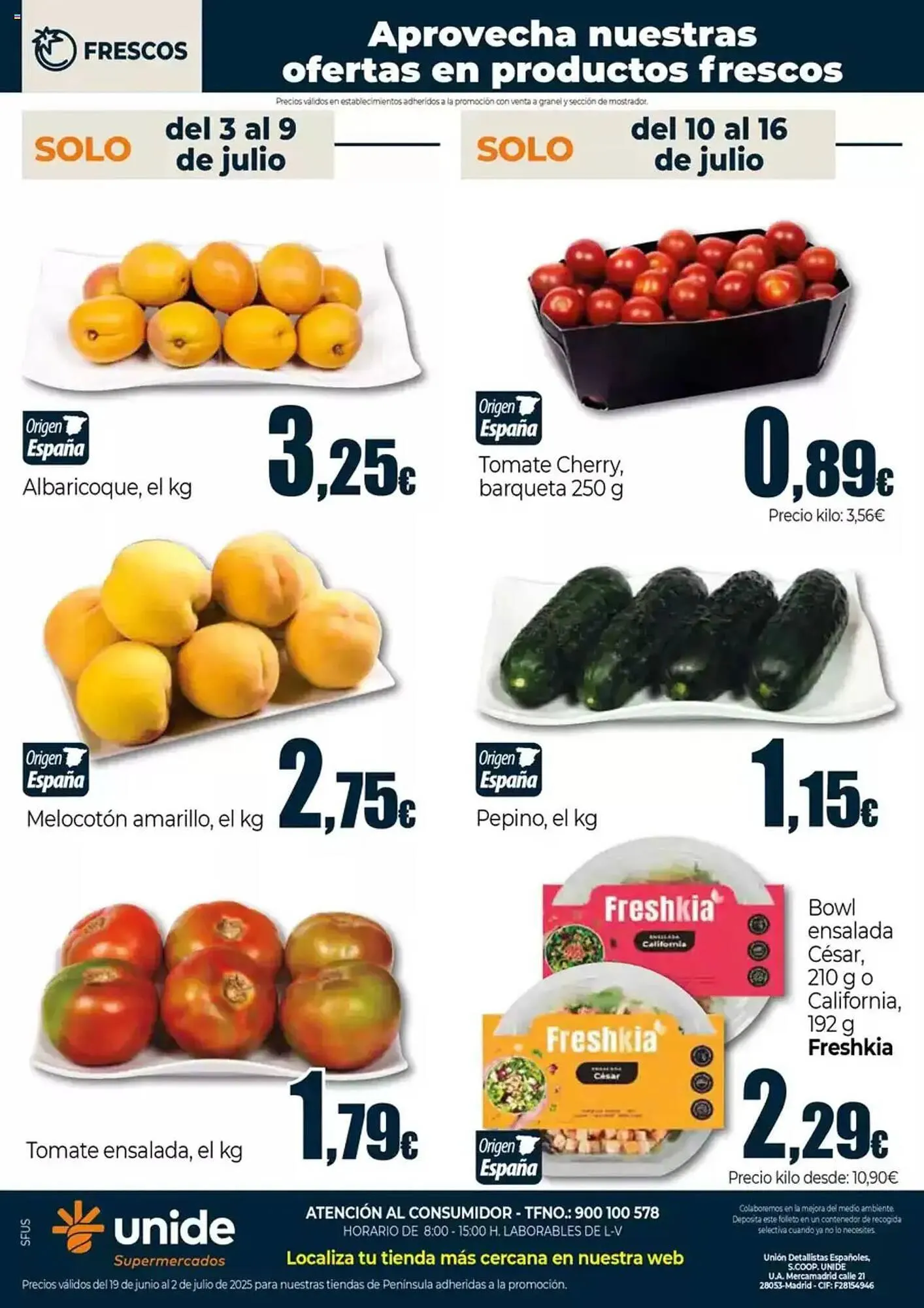 Catálogo de Folleto Unide Supermercados 3 de julio al 16 de julio 2025 - Página 4