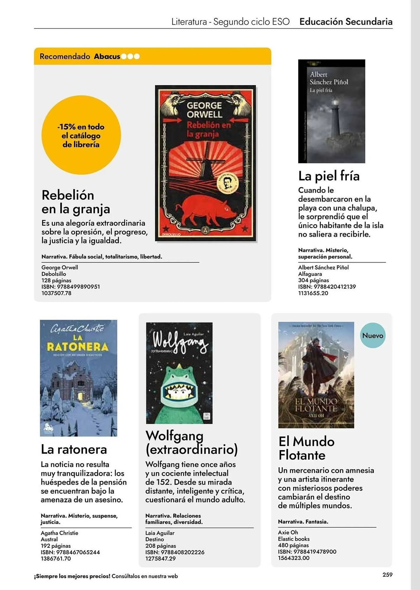 Catálogo de Catálogo Abacus 20 de abril al 31 de agosto 2027 - Página 261