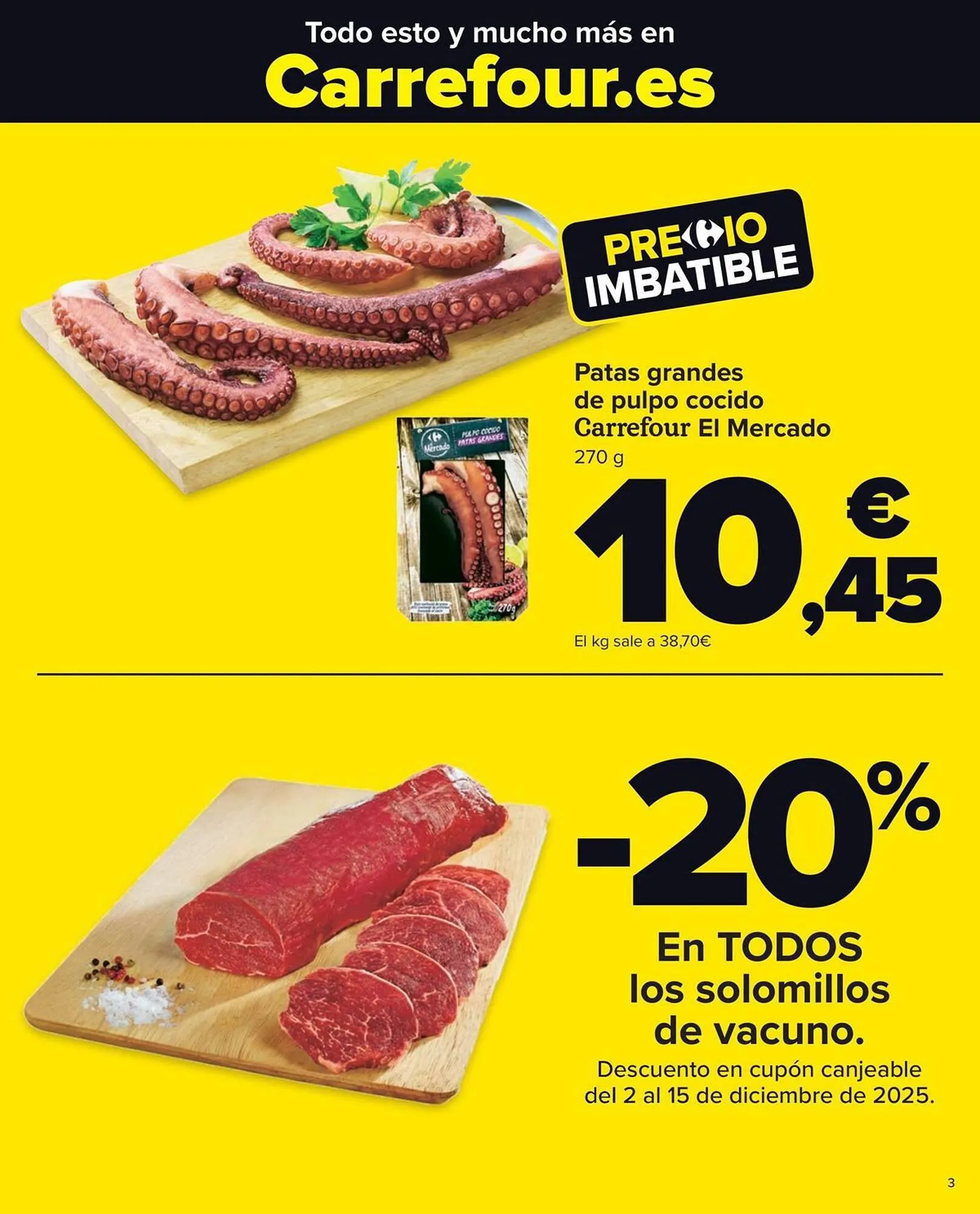 Catálogo de Folleto Carrefour Market 20 de noviembre al 30 de noviembre 2025 - Página 3