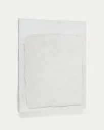 Sofá Gilma 3 plazas chenilla chaise longue derecho/izquierdo perla y patas negro 260 cm