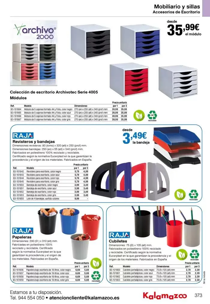 Catálogo de Staples Kalamazoo Catálogo General 9 de enero al 30 de septiembre 2025 - Página 373