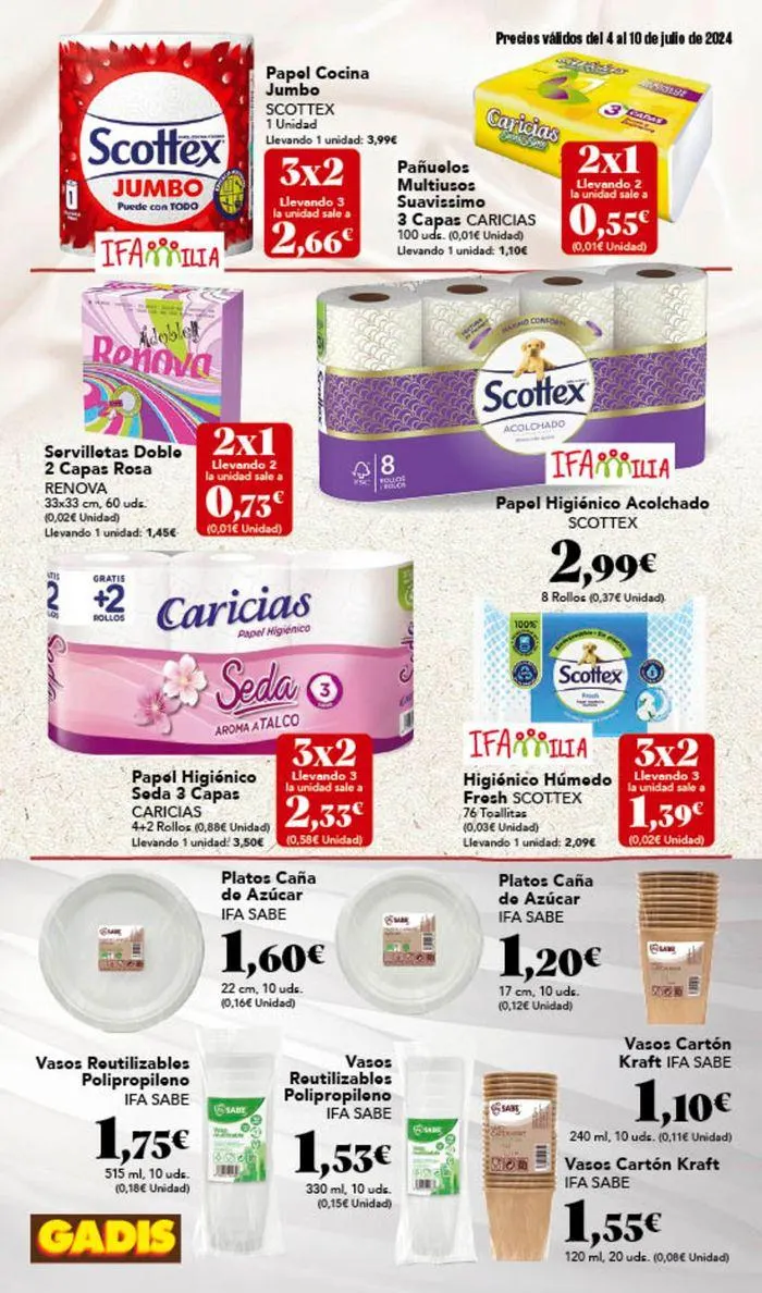Catálogo de Precios válidos del 4 al 10 de julio de 2024 para los Gadis de Castilla y León 4 de julio al 10 de julio 2024 - Página 40