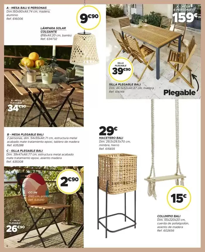 Catálogo de Muebles & deco, ¿cual es tu estilo? 9 de abril al 5 de mayo 2025 - Página 6