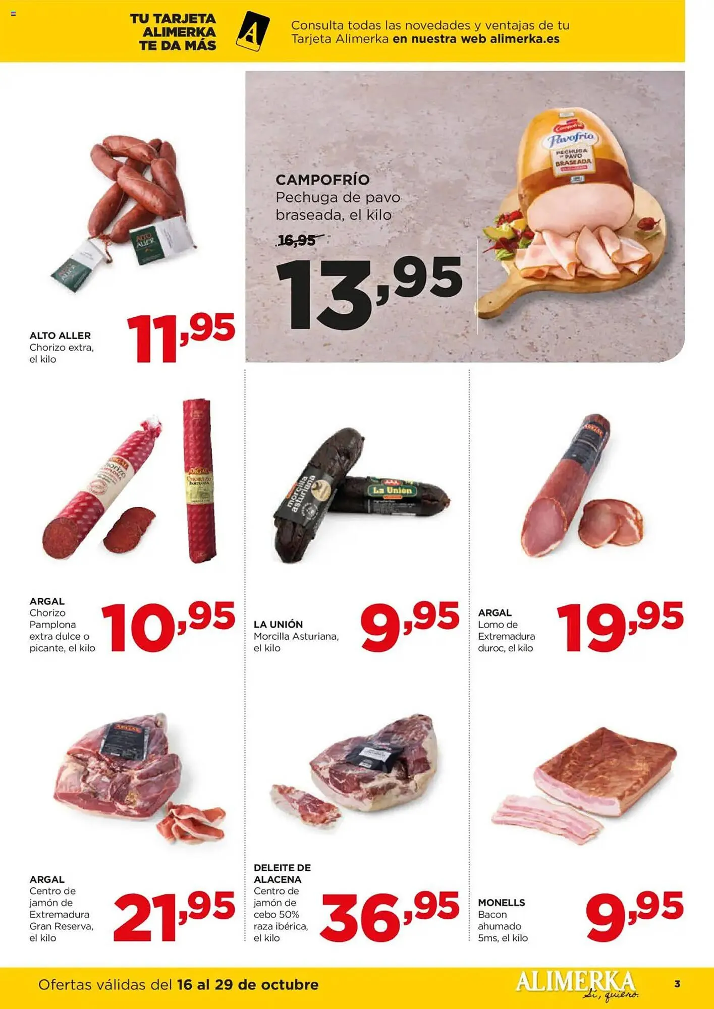 Catálogo de Folleto Alimerka 16 de octubre al 29 de octubre 2025 - Página 3