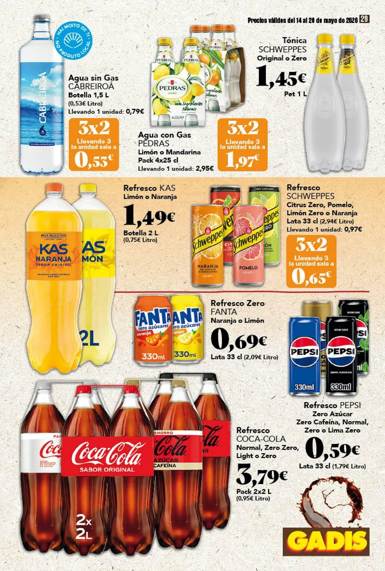 Catálogo de Folleto Gadis 14 de mayo al 20 de mayo 2026 - Página 29