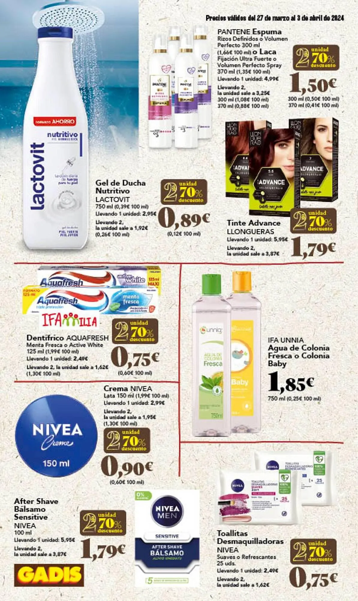 Catálogo de Folleto Gadis 27 de marzo al 3 de abril 2024 - Página 40