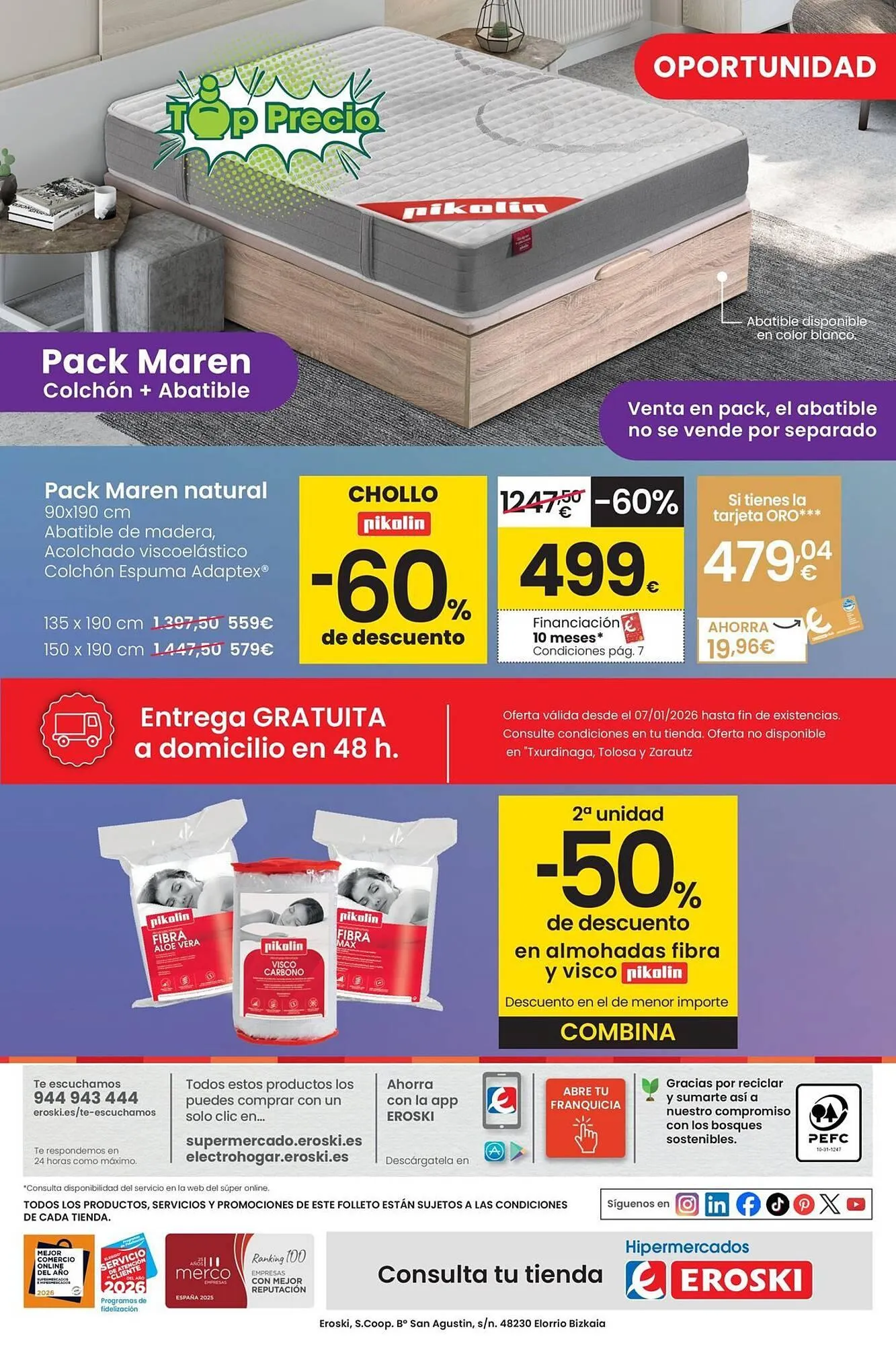 Catálogo de Folleto Eroski 15 de enero al 21 de enero 2026 - Página 8