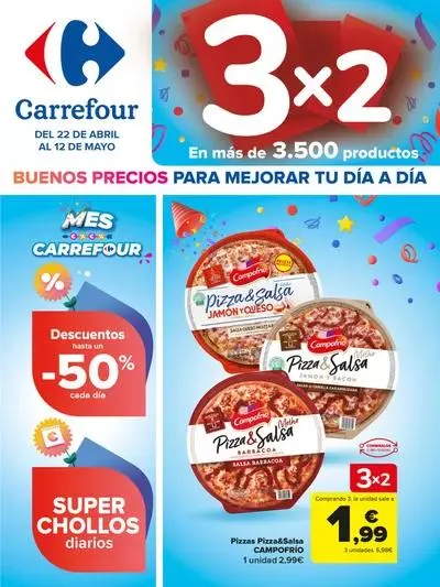 Catálogo de Mes Carrefour 22 de abril al 12 de mayo 2025 - Página 1