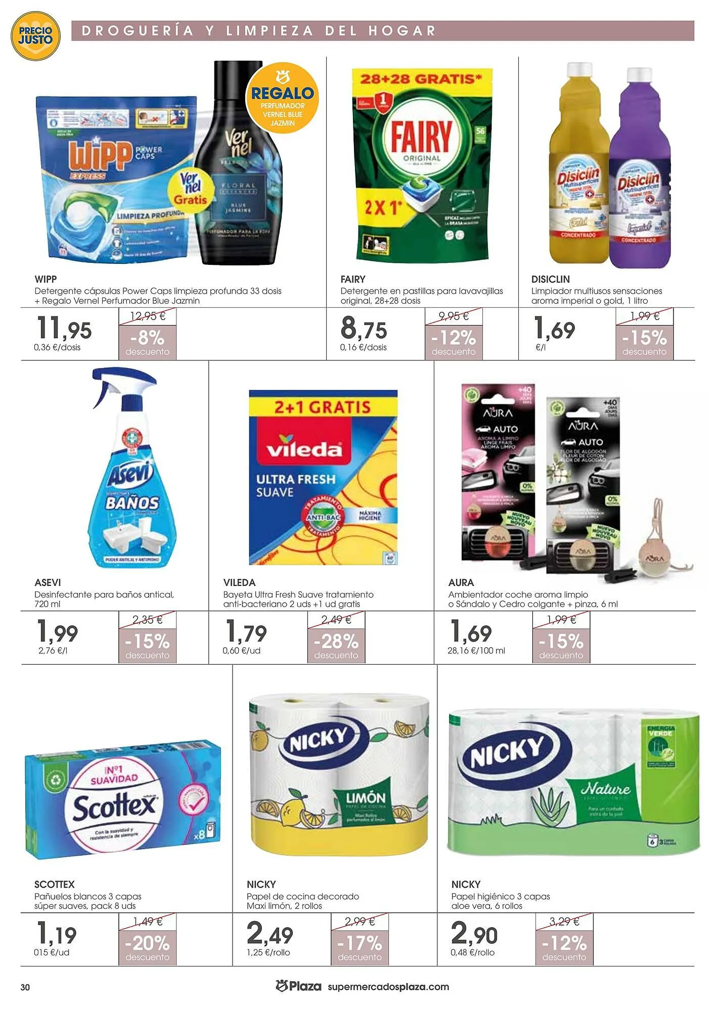 Catálogo de Folleto Supermercados Plaza 23 de abril al 6 de mayo 2026 - Página 30