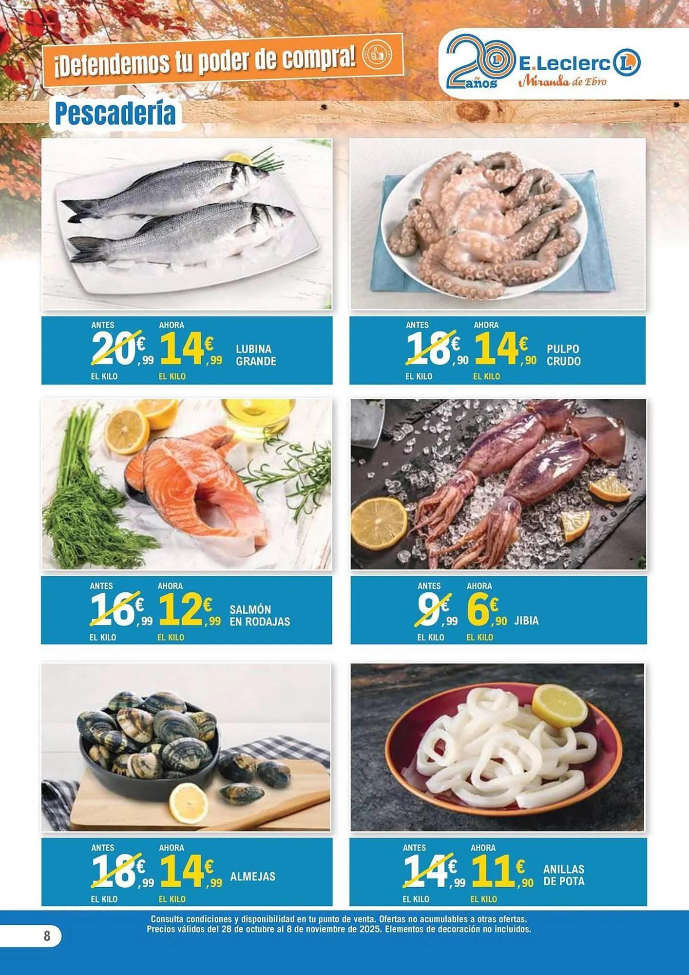 Catálogo de Catálogo E.Leclerc 30 de octubre al 8 de noviembre 2025 - Página 8