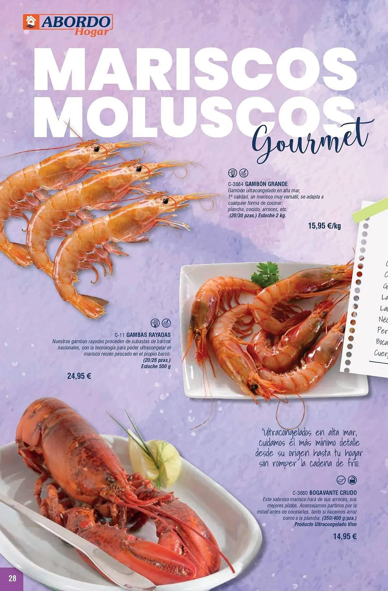 Catálogo de Folleto Abordo 12 de septiembre al 15 de febrero 2024 - Página 28