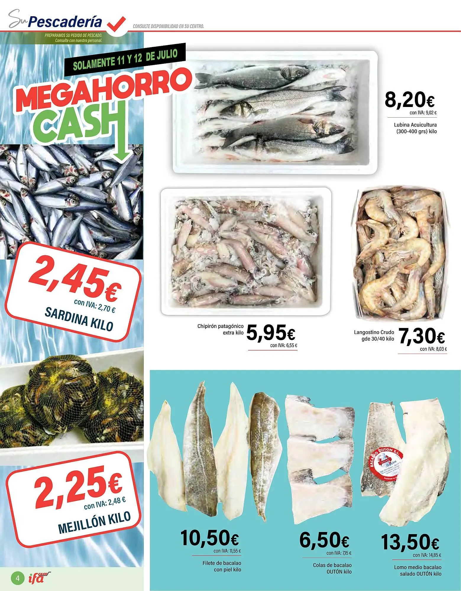 Catálogo de Folleto Cash Ifa 9 de julio al 22 de julio 2025 - Página 4