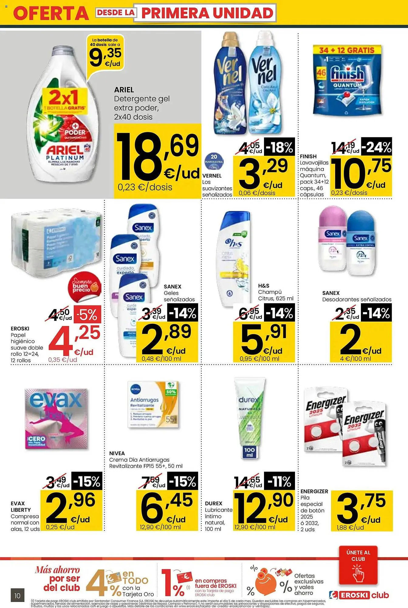 Catálogo de Folleto Eroski 29 de enero al 11 de febrero 2026 - Página 10