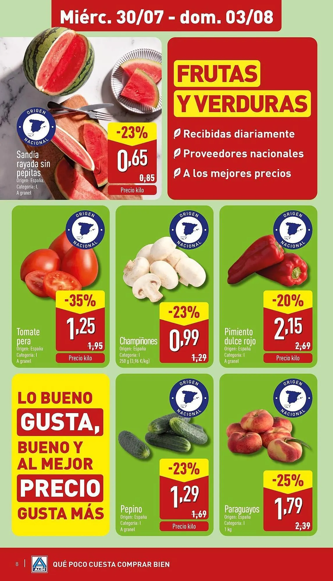 Catálogo de Folleto ALDI 30 de julio al 3 de agosto 2025 - Página 8