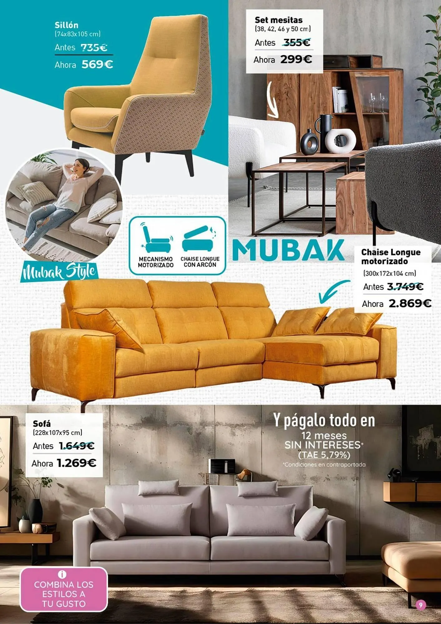 Catálogo de Folleto Mubak 1 de julio al 31 de agosto 2025 - Página 9