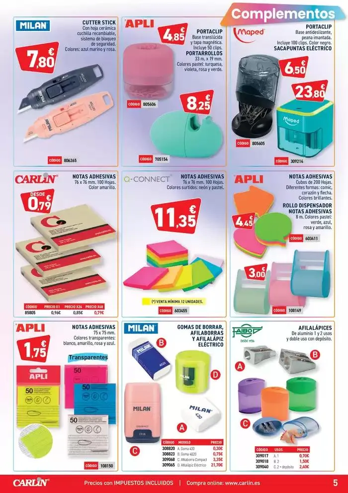 Catálogo de HIPER OFERTAS PAPELERÍA Nº5 21 de mayo al 30 de junio 2025 - Página 5