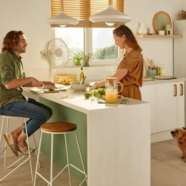 Ventilador de mesa Carrao Ø 36 cm Good Home