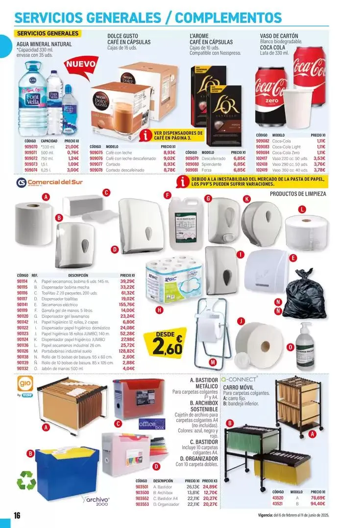 Catálogo de ESPECIAL ARCHIVO 6 de febrero al 11 de junio 2025 - Página 16