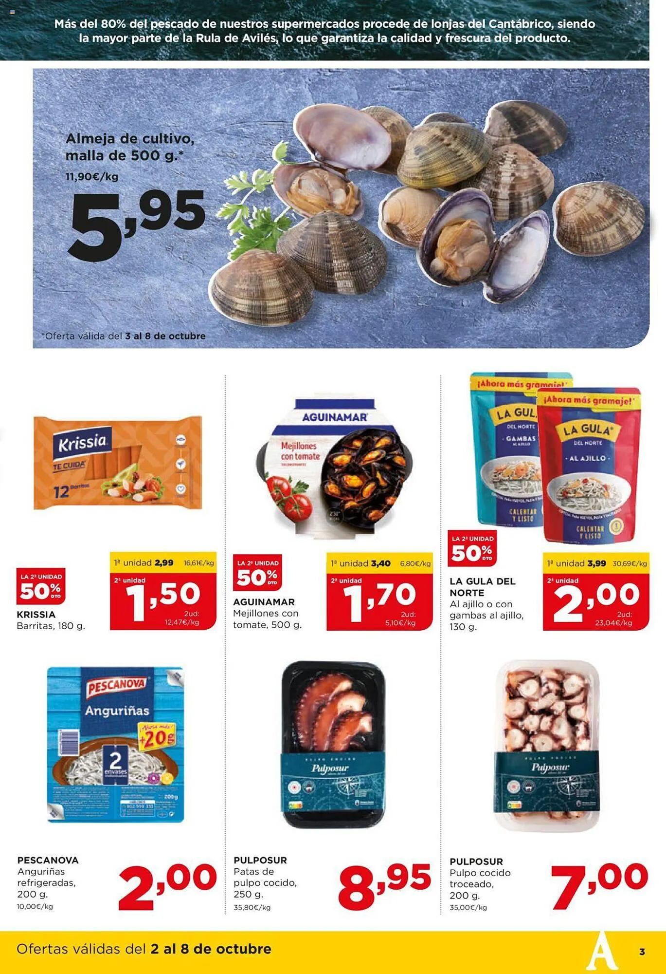 Catálogo de Folleto Alimerka 2 de octubre al 8 de octubre 2023 - Página 3