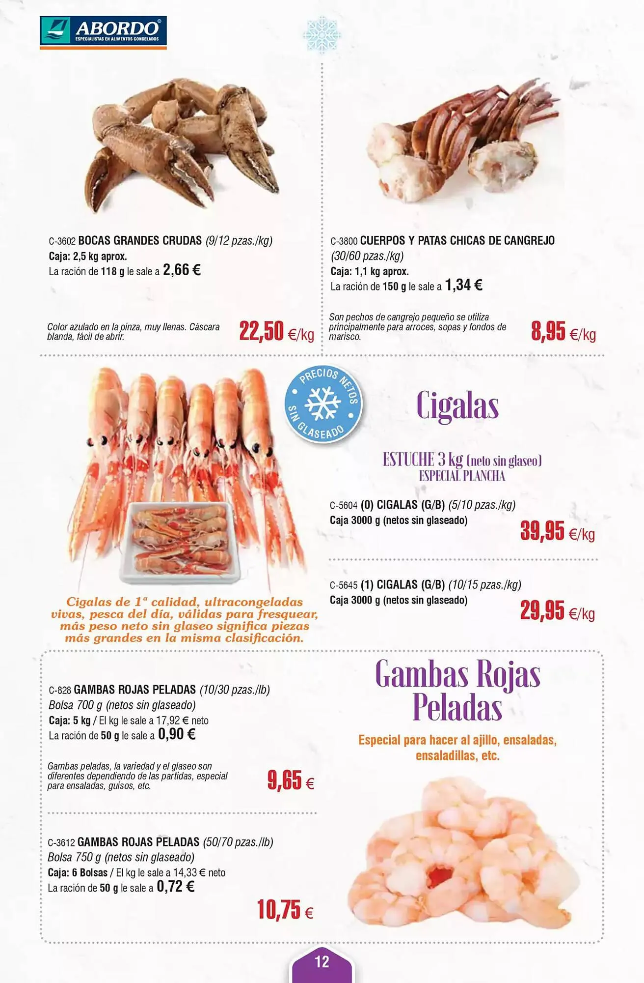 Catálogo de Folleto Abordo 2 de mayo al 31 de mayo 2025 - Página 12